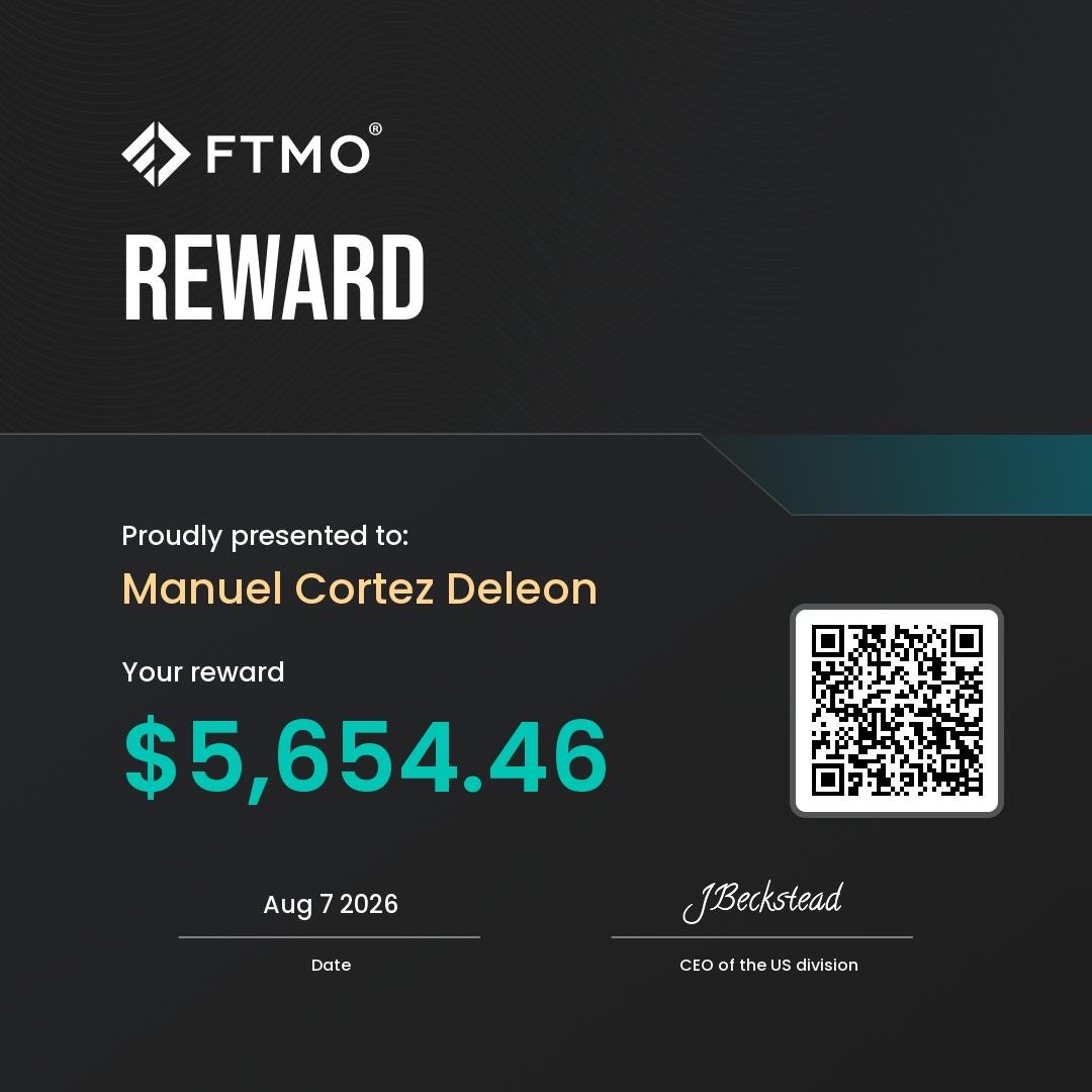 Comprobante FTMO de US$5.654,46 para Manuel Cortez Deleon